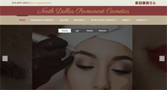 Desktop Screenshot of northdallaspermanentcosmetics.com